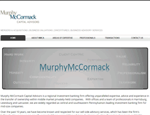 Tablet Screenshot of murphymccormack.com